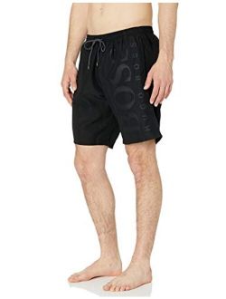 Men's Long Length Quick Dry Swim Trunks