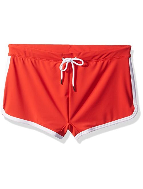 2(X)IST Mens Cabo Solid Swim Trunks