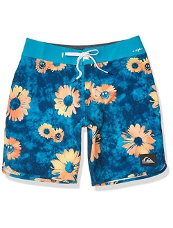 Men's Highline Sprayed Daisy 19 Boardshort Swim Trunk