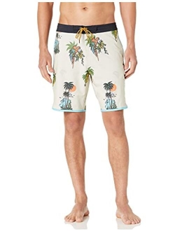 73 Lo Tides 19" Boardshorts Aqua 29