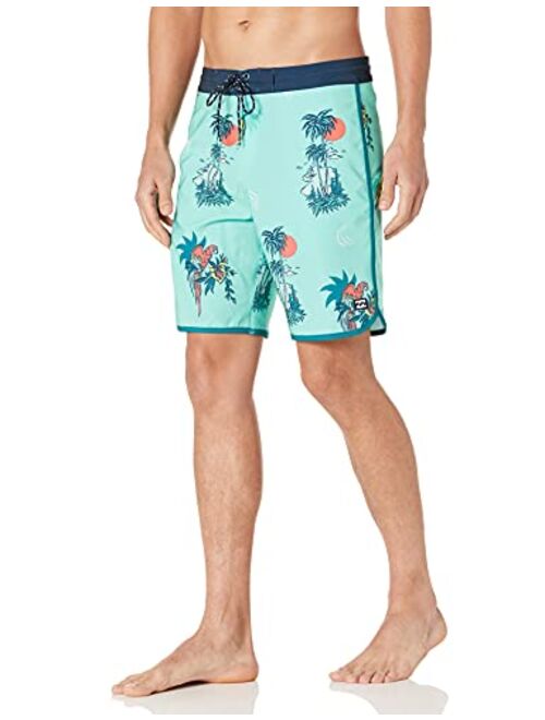 Billabong 73 Lo Tides 19" Boardshorts Aqua 29