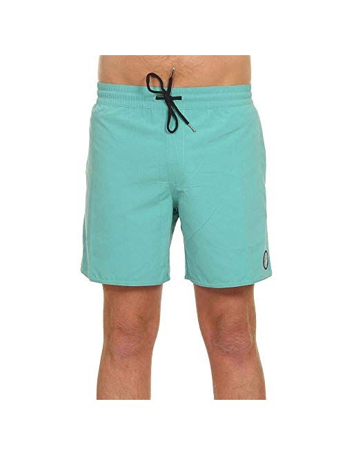 Volcom Men's Lido Solid 16" Swim Surf Trunk