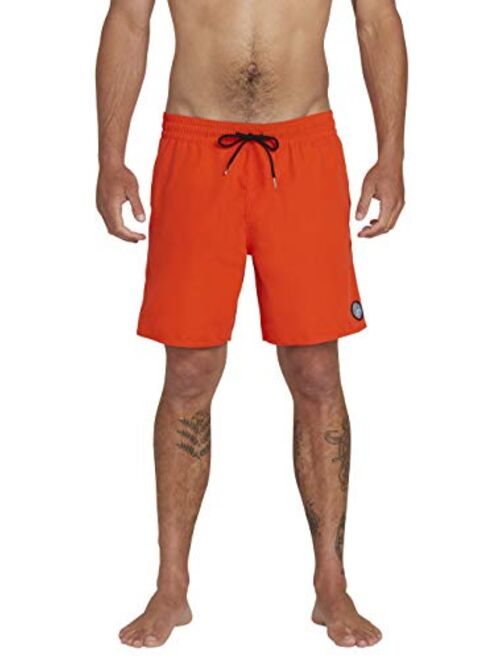 Volcom Men's Lido Solid 16" Swim Surf Trunk