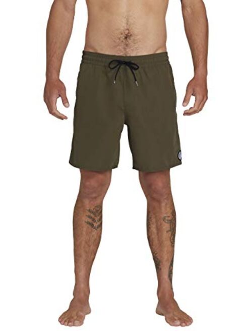 Volcom Men's Lido Solid 16" Swim Surf Trunk