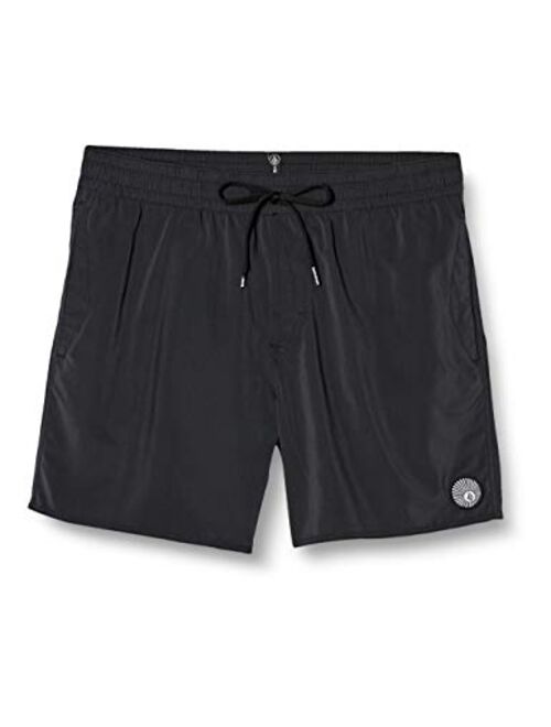 Volcom Men's Lido Solid 16" Swim Surf Trunk