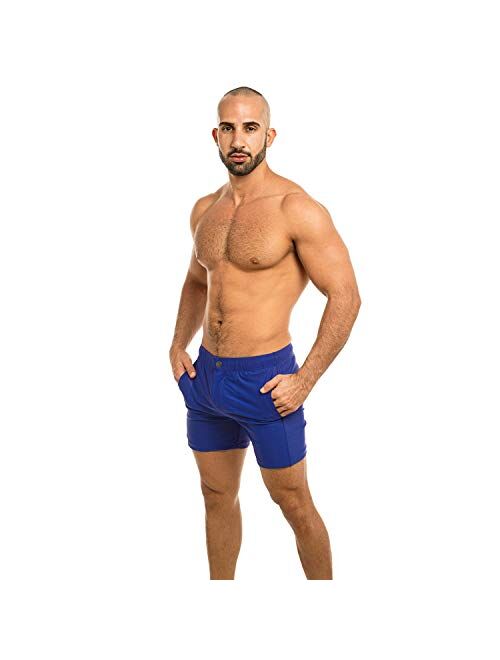 Taddlee Swimwear Men Swim Boxer Trunks Brief Bikini Swimsuits Surf Bathing Suits