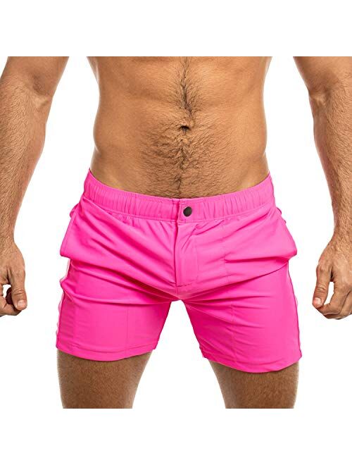 Taddlee Swimwear Men Swim Boxer Trunks Brief Bikini Swimsuits Surf Bathing Suits