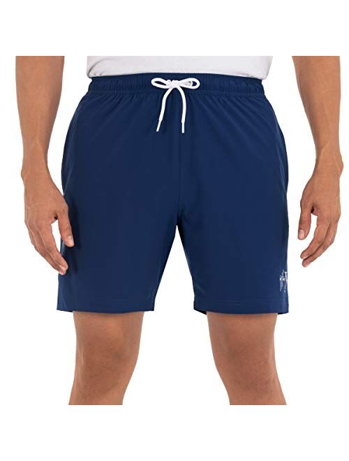 Guy Harvey Men's Core Solid 7" Volley Swim Shorts