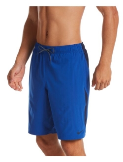 Men's Contend Water-Repellent Colorblocked 9" Swim Trunks