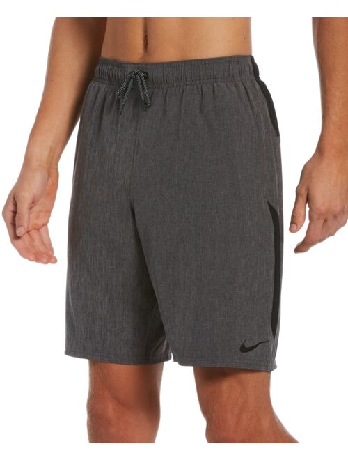 Nike Men's Contend Water-Repellent Colorblocked 9" Swim Trunks