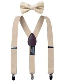 Boys' Suspenders and Ros Bow Tie Set