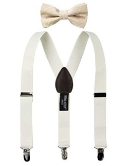 Boys' Suspenders and Ros Bow Tie Set