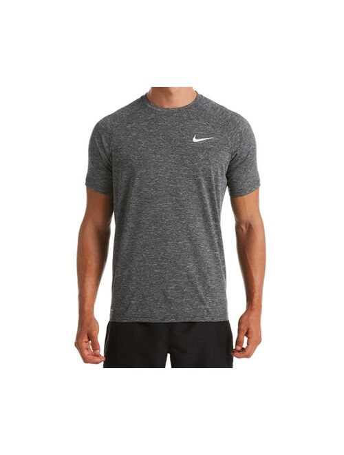 Nike Men's Hydroguard Dri-FIT Stretch UPF 40+ Heather Rash Guard