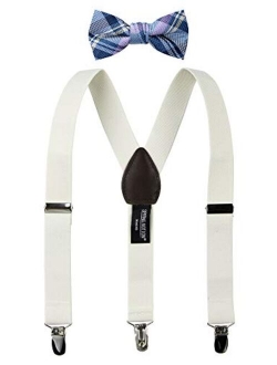 Boys' Suspenders and Blue Bow Tie Set 2