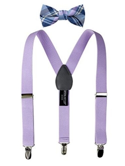 Boys' Suspenders and Blue Bow Tie Set 2