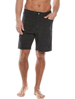 UPF 50  Men's Calasa Tech Swim Trunks - Sun Protective