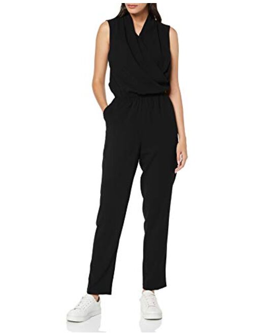 Amazon Brand - Meraki Women's Sleeveless Jumpsuit