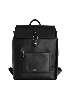 Le Morne Leather Solid Backpack