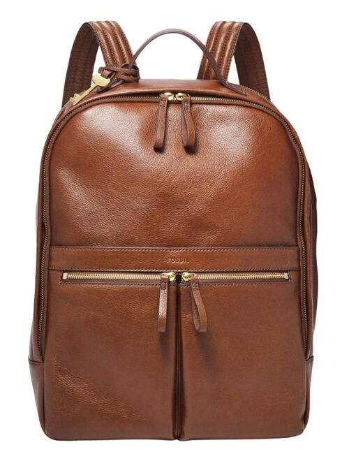 Fossil Women's Tess Leather Laptop Backpack