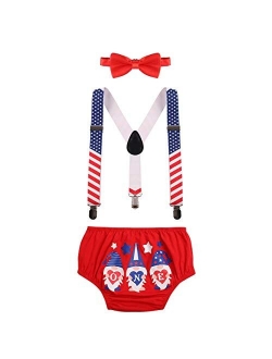 Baby Boys1st 2nd Birthday Cake Smash Photo Prop Outfits Wild ONE Bloomers Bow Tie Suspender Party Wedding Clothes Set