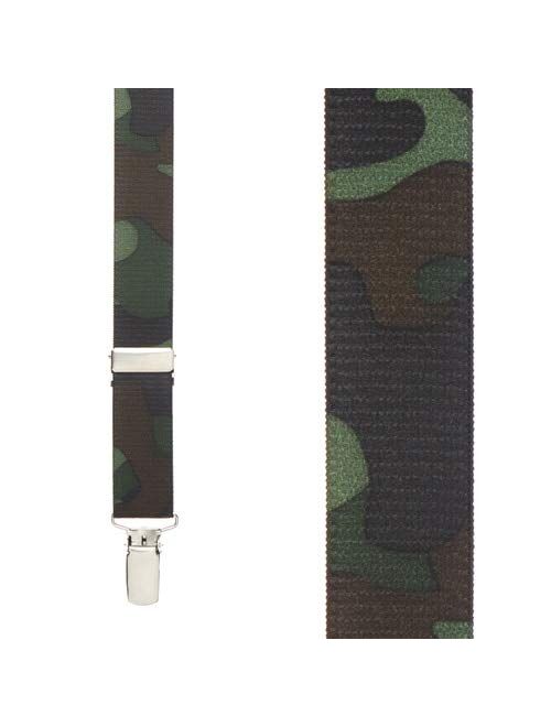 SuspenderStore Kids' Camouflage Suspenders - Clip