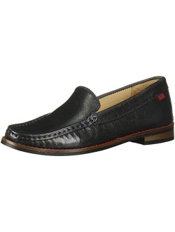 Unisex-Child Kids Boys/Girls Leather Broadway Square Venetian Loafer