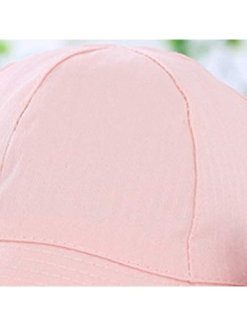 WZHZJ Fashion Baby Girl Hats Summer Two Sided Cap Hat Infant Kids Children Floral Bowknot Sun Hat