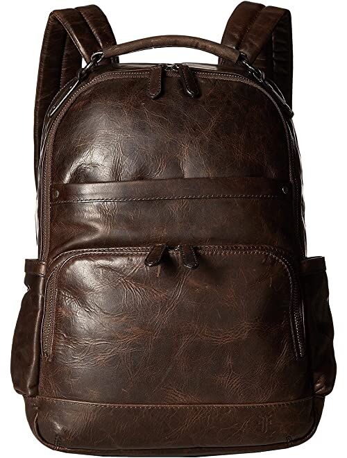 FRYE Logan Backpack Backpack Cognac Antique Pull Up One Size