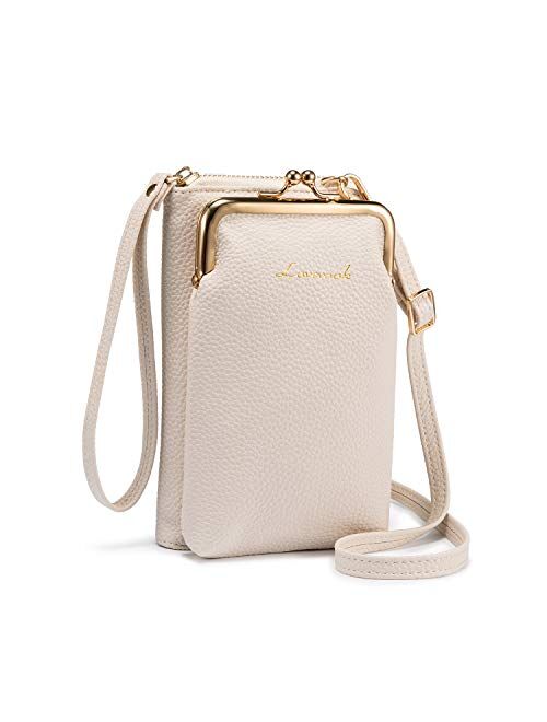 LOVEVOOK Crossbody Purses for Women Fashion Cell Phone Shoulder Bags Card Holder Wallet Purse