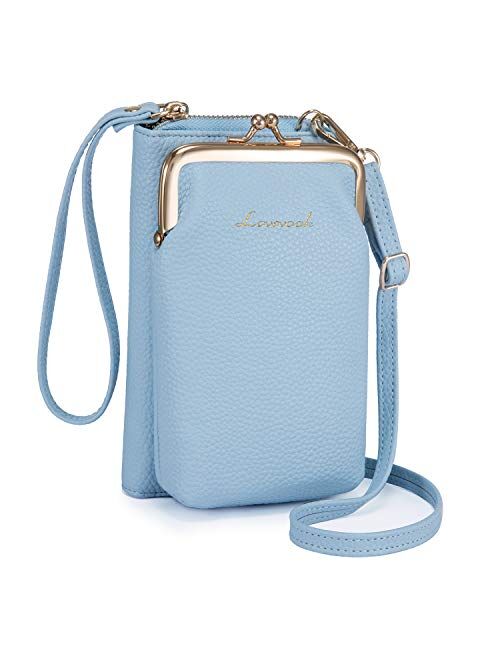 LOVEVOOK Crossbody Purses for Women Fashion Cell Phone Shoulder Bags Card Holder Wallet Purse