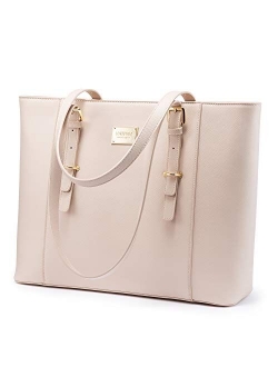 Laptop Bag for Women Large Office Handbags Briefcase Fits Up to 15.6 inch (Updated Version)