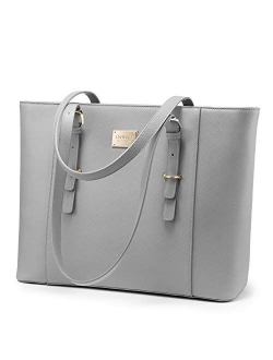 Laptop Bag for Women Large Office Handbags Briefcase Fits Up to 15.6 inch (Updated Version)