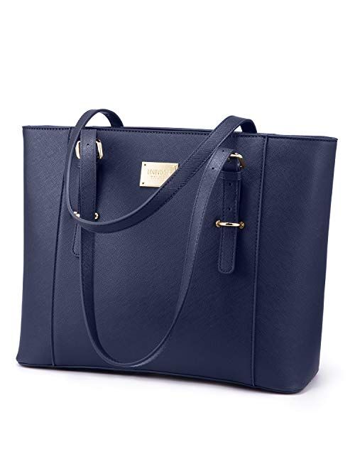 LOVEVOOK Laptop Bag for Women Large Office Handbags Briefcase Fits Up to 15.6 inch (Updated Version)