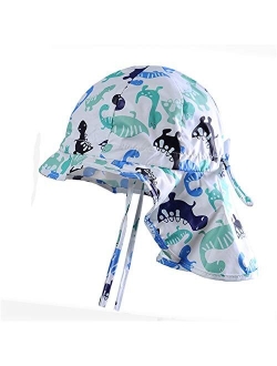 Hat Baby Toddler Kids Breathable Sun Hat Adjustable for Grow Summer Shawl Cap Child Anti-UV Hat Accessories (Color : Blue, Size : 49)