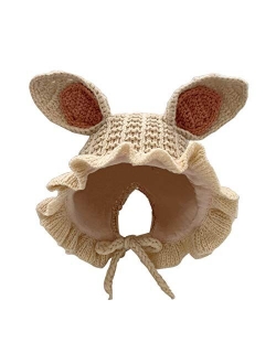 7777 Baby Woolen Hat Baby Knitted Hat Autumn and Winter Infant Hat Children's Warmth