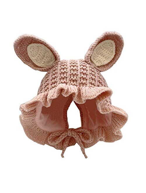 7777 Baby Woolen Hat Baby Knitted Hat Autumn and Winter Infant Hat Children's Warmth