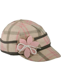 Stormy Kromer Lil' Petal Pusher Cap - Decorative Wool Hat with Earflap