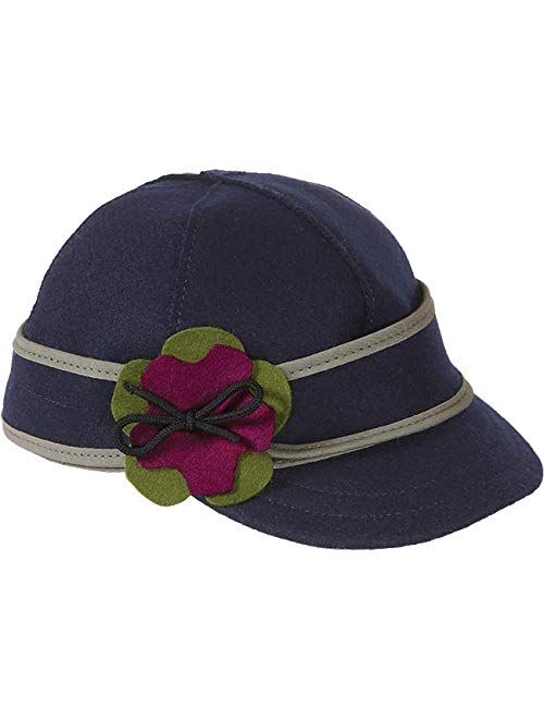 Stormy Kromer Lil' Petal Pusher Cap - Decorative Wool Hat with Earflap