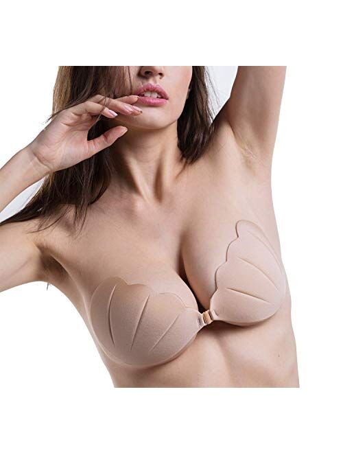 Sticky Bra Women Lift Nipplecovers Self Strapless Backless Adhesive Invisible Bras