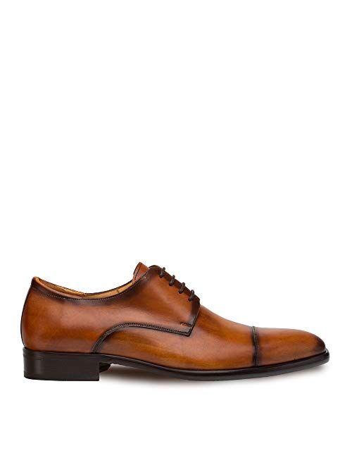 Mezlan Republic - Mens Luxury Dress Shoes - European Calfskin with Hand Finishes - Handcrafted in Spain - Medium Width