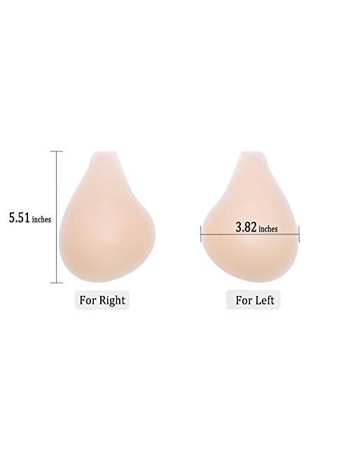 Adhesive Bra Breast Lift-Invisible Nipple Covers Reusable Silicone Sticky Pasties