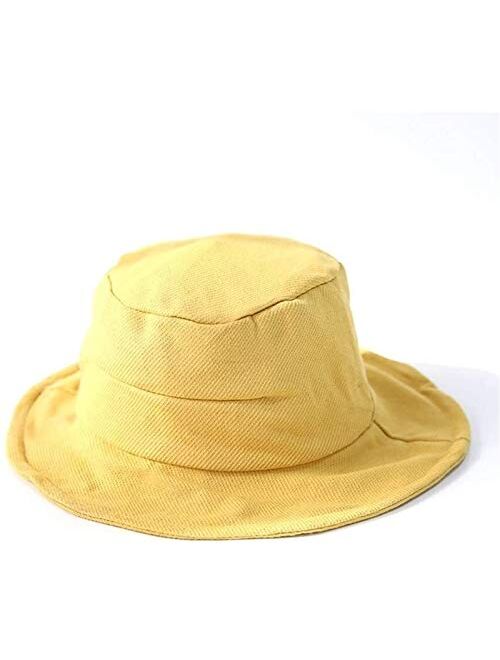 AMOYEE Children's hat Spring and Summer Baby hat Child hat boy Child Fisherman hat Girl Sun hat (Color : Beige)