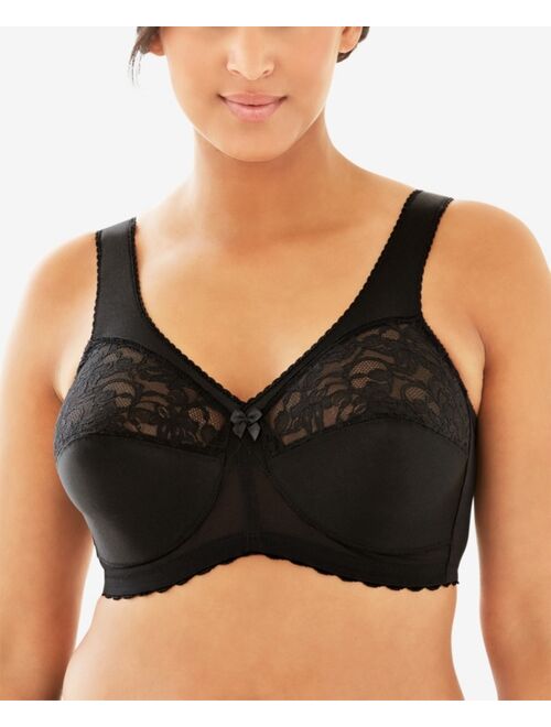 Glamorise Women's Full Figure Plus Size MagicLift Original Wirefree Support Bra #1000