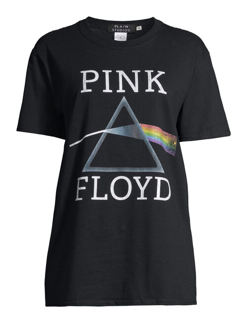 Plain Studios Women's Pink Floyd Short Sleeve Graphic Tee