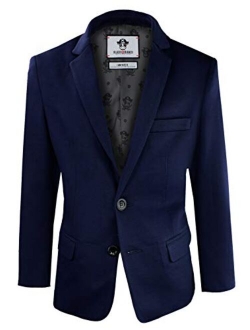 Boys' Twill Blazer Jacket Formal or Casual Presented by Captin Baby Milan