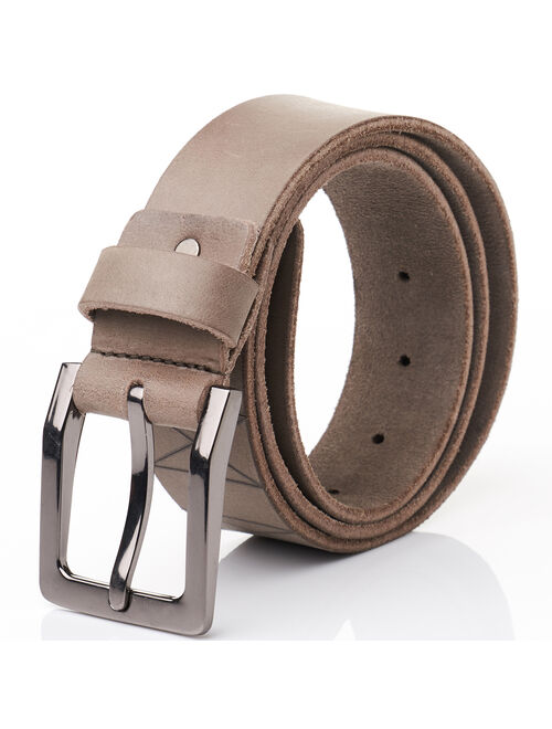 Hammer Anvil Mens Genuine Leather 38 MM Casual Jean Belt