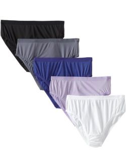 Fruit of the Loom Women's 3DBRASP Fit for Me Plus Size Cotton Brief Panties  - 3 Pack