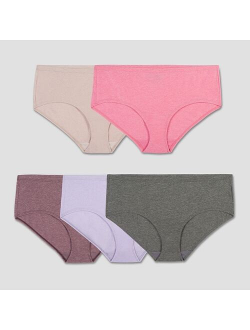 Fruit of the Loom Women's Beyondsoft Hipsters 5pk - Colors May Vary