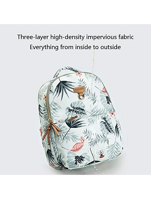 BJYXSZD Diaper Backpack, Large Capacity Baby Bag, Multi-Function Travel Backpack Nappy Bags