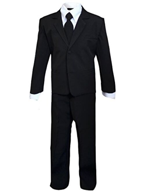 Black N Bianco Kids Secert Agent Black Suit Outfit Costume Only. Mask not Included.